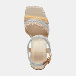 ARNELA HEELS CITRUS MULTI WOVEN^Dolce Vita Outlet