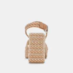 ARNELA HEELS NATURAL MULTI WOVEN^Dolce Vita Clearance