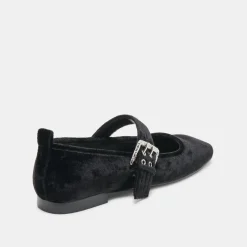 ARORA BALLET FLATS NERO VELVET^Dolce Vita Best