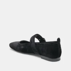 ARORA BALLET FLATS NERO VELVET^Dolce Vita Best