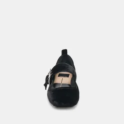 ARORA BALLET FLATS NERO VELVET^Dolce Vita Best
