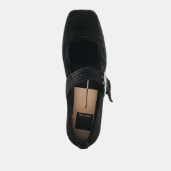ARORA BALLET FLATS NERO VELVET^Dolce Vita Best