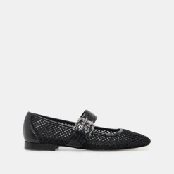 ARORA BALLET FLATS ONYX WOVEN MESH^Dolce Vita Discount