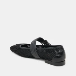 ARORA BALLET FLATS ONYX WOVEN MESH^Dolce Vita Discount
