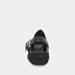 ARORA BALLET FLATS ONYX WOVEN MESH^Dolce Vita Discount