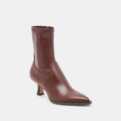 ARYA BOOTS CHOCOLATE LEATHER^Dolce Vita Clearance