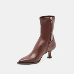 ARYA BOOTS CHOCOLATE LEATHER^Dolce Vita Clearance