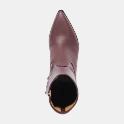 ARYA BOOTS WINE LEATHER^Dolce Vita Hot
