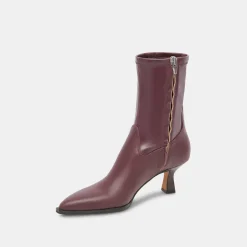 ARYA BOOTS WINE LEATHER^Dolce Vita Hot