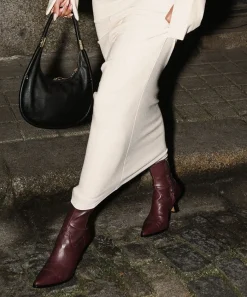 ARYA BOOTS WINE LEATHER^Dolce Vita Hot