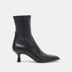 ARYA WIDE CALF BOOTS BLACK LEATHER^Dolce Vita Sale