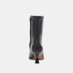 ARYA WIDE CALF BOOTS BLACK LEATHER^Dolce Vita Sale