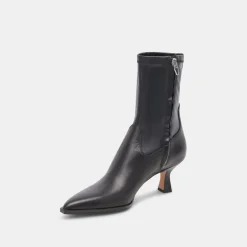 ARYA WIDE CALF BOOTS BLACK LEATHER^Dolce Vita Sale