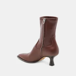 ARYA WIDE CALF BOOTS CHOCOLATE LEATHER^Dolce Vita Outlet