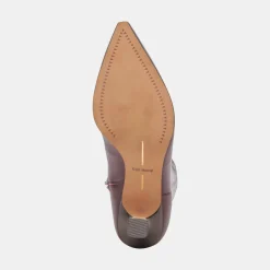 ARYA WIDE CALF BOOTS WINE LEATHER^Dolce Vita Clearance