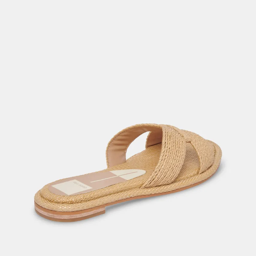 ATOMIC SANDALS LT NATURAL RAFFIA^Dolce Vita Clearance