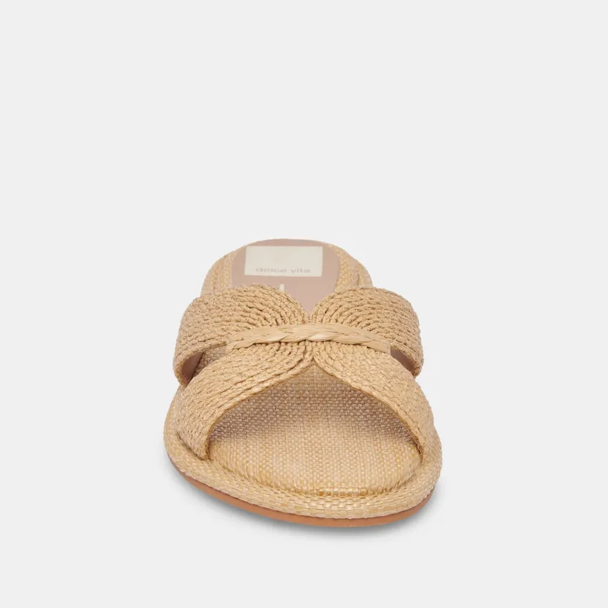 ATOMIC SANDALS LT NATURAL RAFFIA^Dolce Vita Clearance