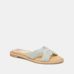 ATOMIC SANDALS MINT RAFFIA^Dolce Vita Online
