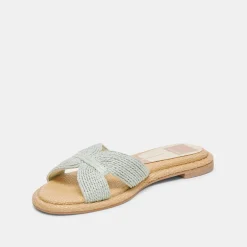 ATOMIC SANDALS MINT RAFFIA^Dolce Vita Online