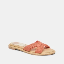 ATOMIC SANDALS PERSIMMON RAFFIA^Dolce Vita Sale