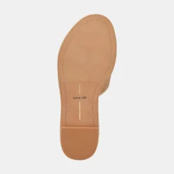 ATOMIC WIDE SANDALS LT NATURAL RAFFIA^Dolce Vita Clearance