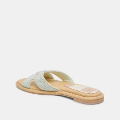 ATOMIC WIDE SANDALS MINT RAFFIA^Dolce Vita Best
