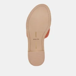 ATOMIC WIDE SANDALS PERSIMMON RAFFIA^Dolce Vita Online