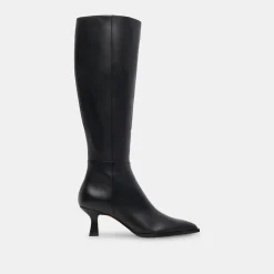 AUGGIE BOOTS BLACK LEATHER^Dolce Vita Best