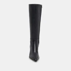 AUGGIE BOOTS BLACK LEATHER^Dolce Vita Best