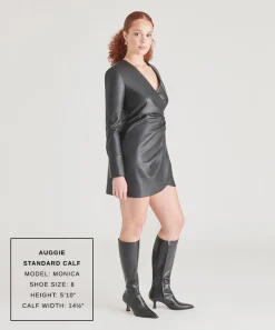 AUGGIE BOOTS BLACK LEATHER^Dolce Vita Best