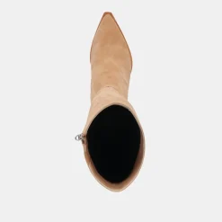 AUGGIE BOOTS CAMEL SUEDE^Dolce Vita New