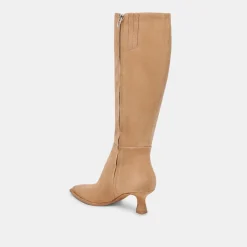 AUGGIE BOOTS CAMEL SUEDE^Dolce Vita New