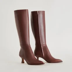 AUGGIE BOOTS CHOCOLATE LEATHER^Dolce Vita Best