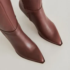 AUGGIE BOOTS CHOCOLATE LEATHER^Dolce Vita Best