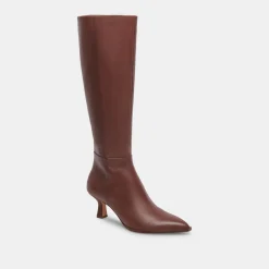 AUGGIE BOOTS CHOCOLATE LEATHER^Dolce Vita Best