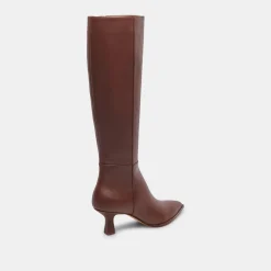 AUGGIE BOOTS CHOCOLATE LEATHER^Dolce Vita Best