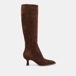 AUGGIE BOOTS DK BROWN SUEDE^Dolce Vita Fashion