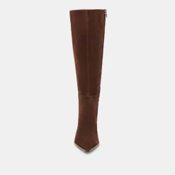 AUGGIE BOOTS DK BROWN SUEDE^Dolce Vita Fashion