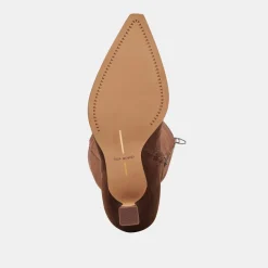 AUGGIE BOOTS DK BROWN SUEDE^Dolce Vita Fashion