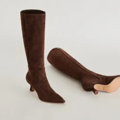 AUGGIE BOOTS DK BROWN SUEDE^Dolce Vita Fashion
