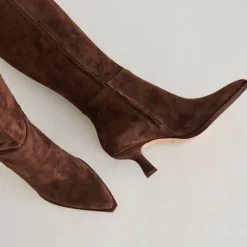 AUGGIE BOOTS DK BROWN SUEDE^Dolce Vita Fashion