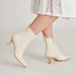 AUSTIN BOOTS IVORY DENIM^Dolce Vita Fashion