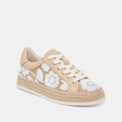 AZALIA SNEAKERS NATURAL MULTI FLORAL SEQUIN^Dolce Vita Best
