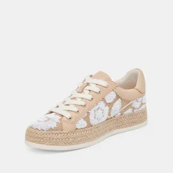 AZALIA SNEAKERS NATURAL MULTI FLORAL SEQUIN^Dolce Vita Best