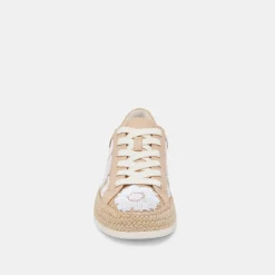 AZALIA SNEAKERS NATURAL MULTI FLORAL SEQUIN^Dolce Vita Best