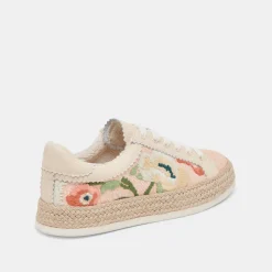 AZALIA SNEAKERS PINK FLORAL RAFFIA^Dolce Vita Online