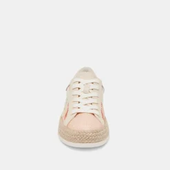 AZALIA SNEAKERS PINK FLORAL RAFFIA^Dolce Vita Online
