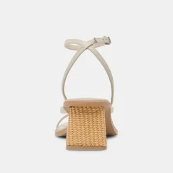 BANITA SANDALS IVORY LEATHER^Dolce Vita Online