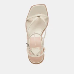 BANITA SANDALS IVORY LEATHER^Dolce Vita Online