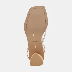BANITA WIDE SANDALS LIGHT GOLD CRACKLED STELLA^Dolce Vita Fashion
